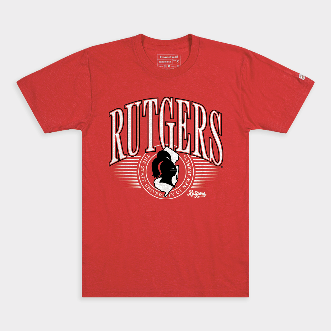 Rutgers Scarlet Knights Retro Seal Tee