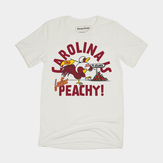 "Carolina is Peachy" 1969 Football Tee