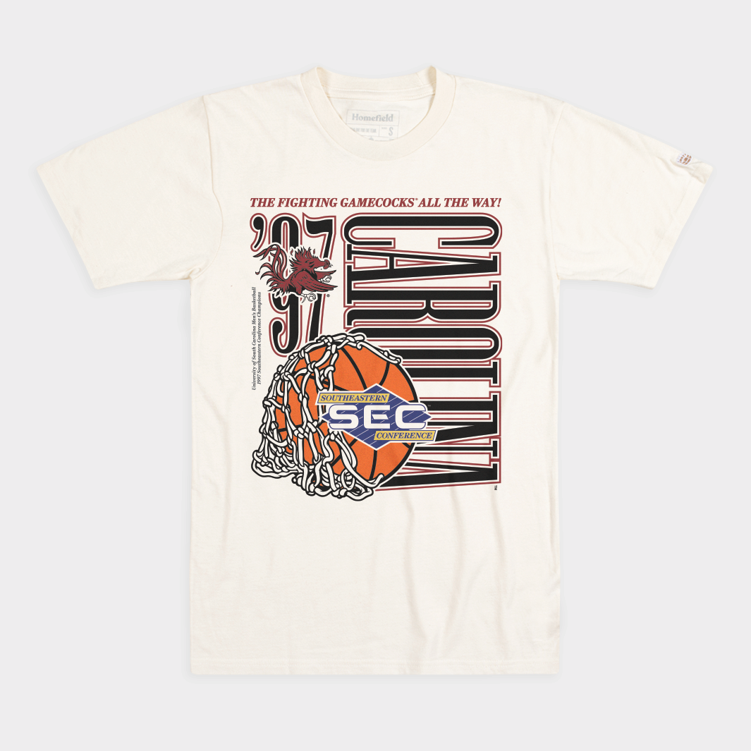 South Carolina Men's Basketball 1997 SEC Champions Tee