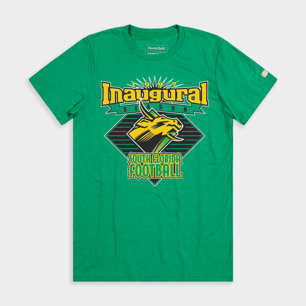 South Florida Bulls Football 1997 Inaugural Season Tee