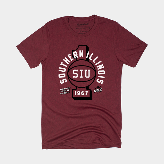 Vintage 1967 Southern Illinois Basketball Tee