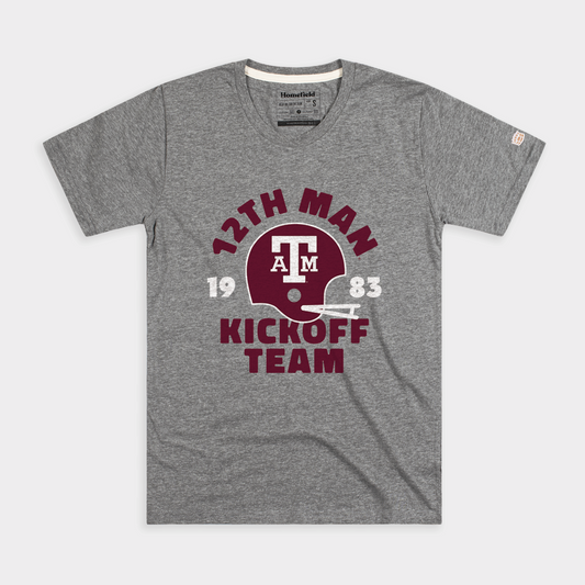 Vintage Texas A&M 12th Man Kickoff Team T-Shirt