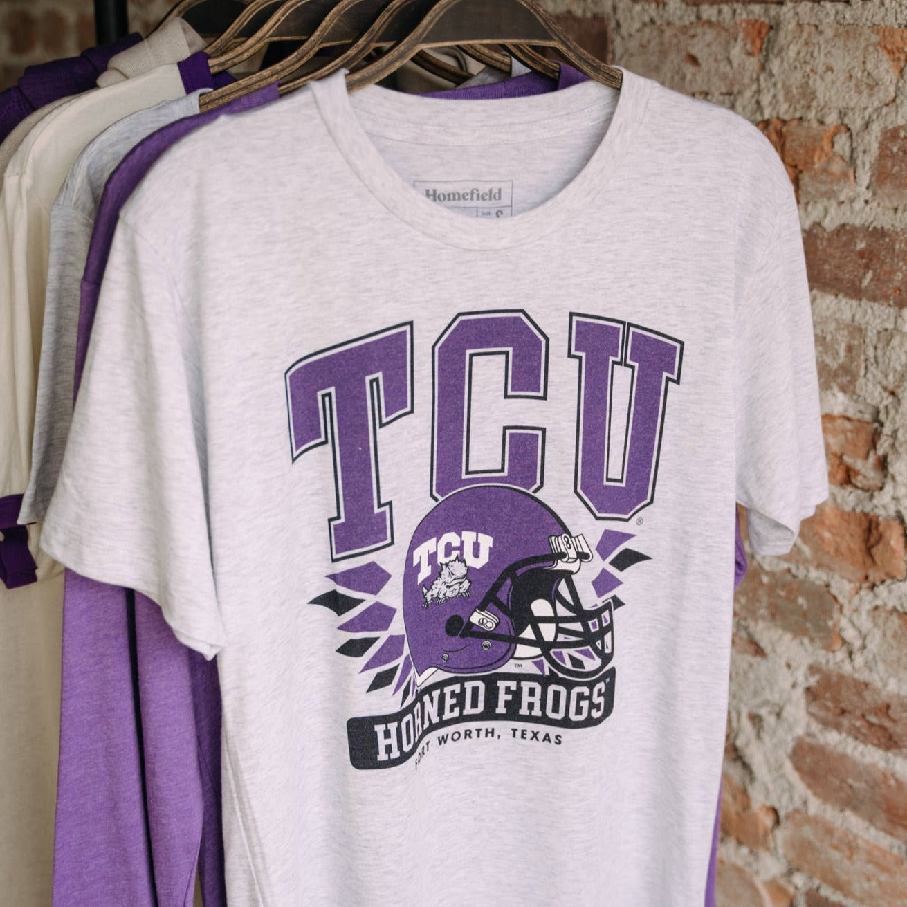 TCU Football Uniform Tee