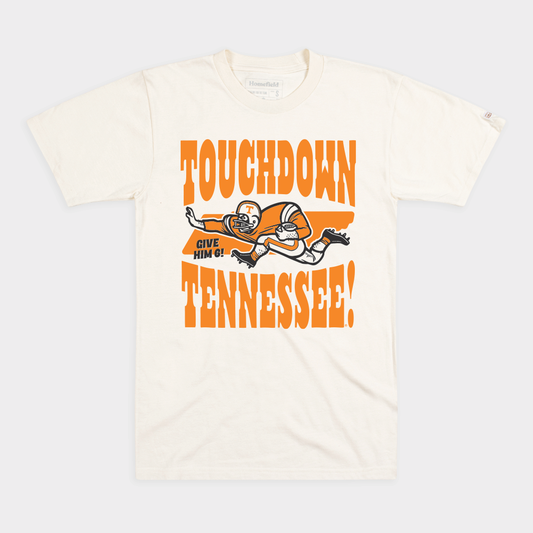 Vintage Volunteers "Touchdown Tennessee" Tee