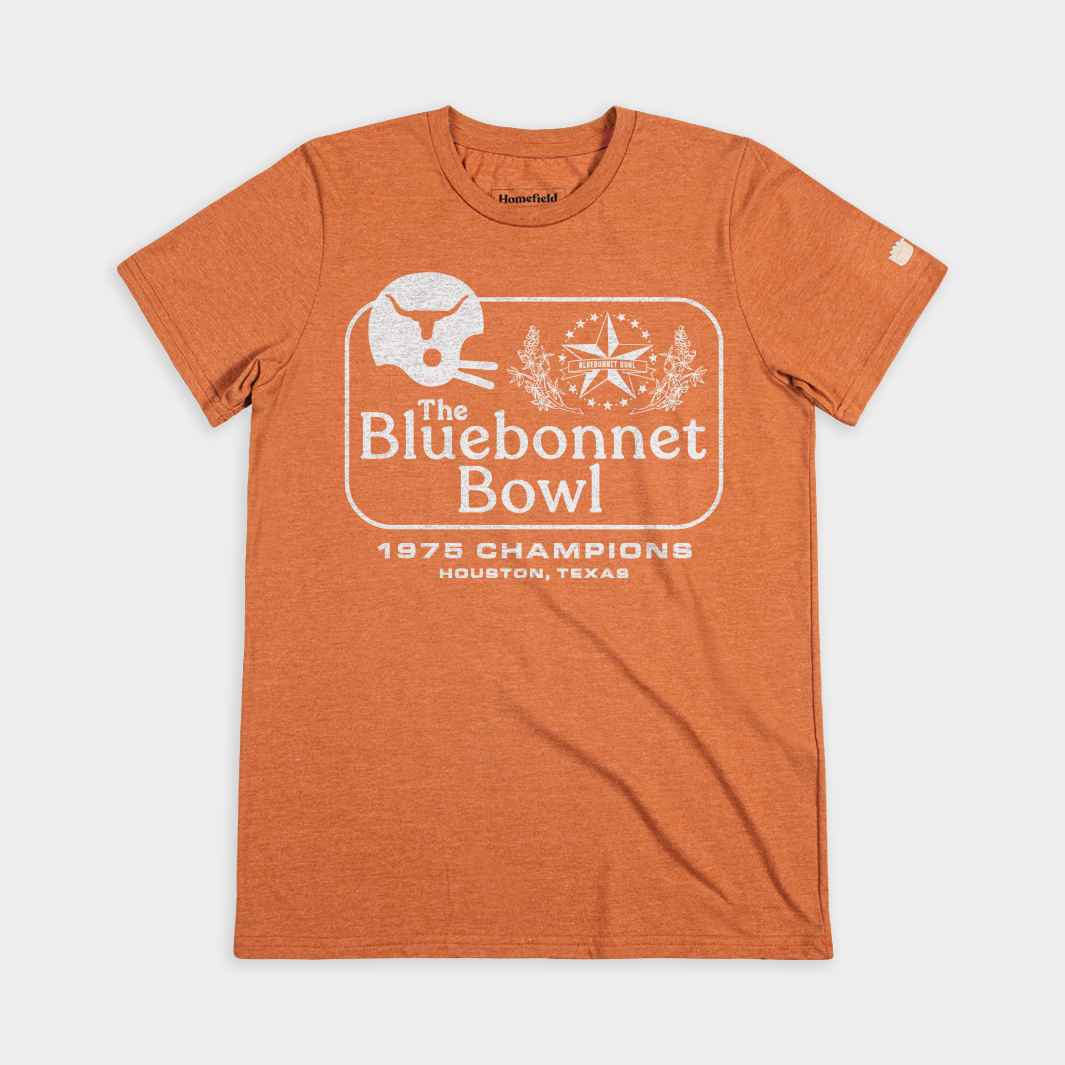 Texas Football 1975 Bluebonnet Bowl Champs Tee