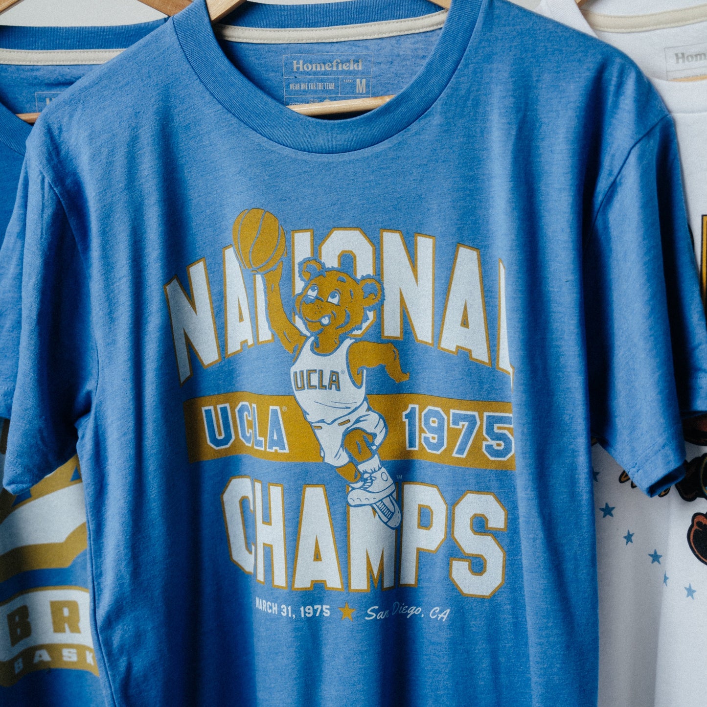 UCLA Men's Basketball 1975 National Champs Tee