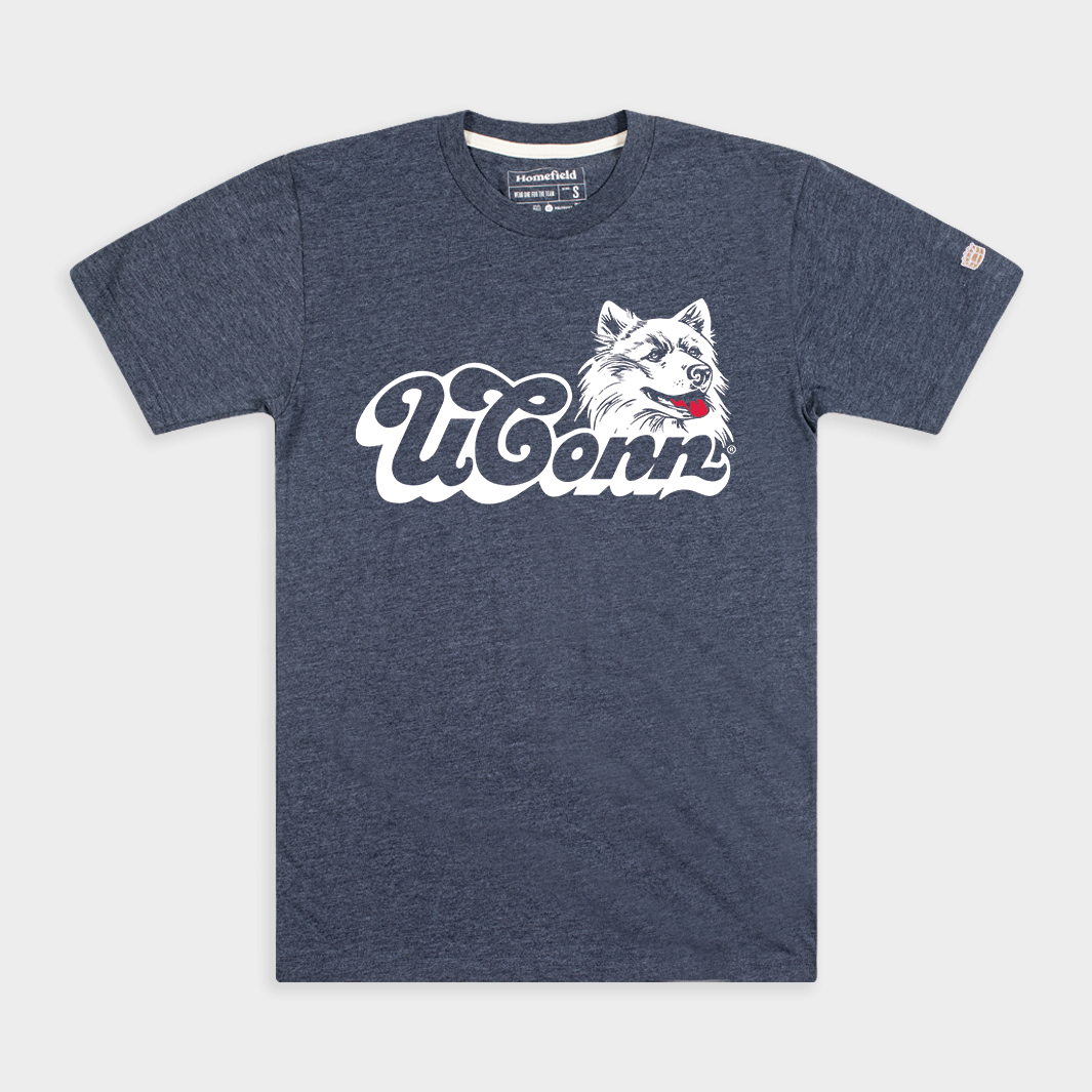 1980s + 1990s UConn Huskies Tee
