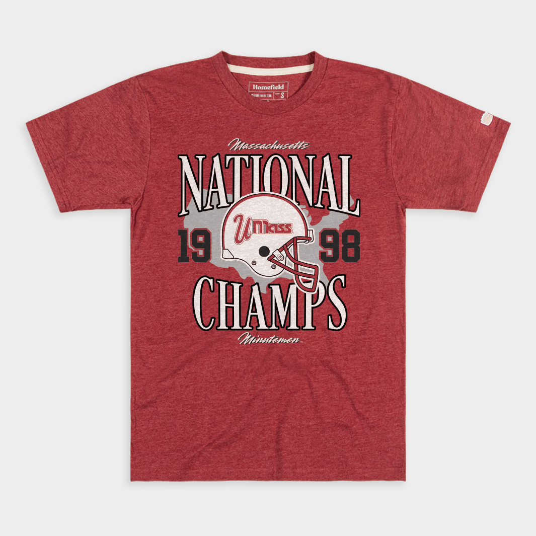 UMass Minutemen 1998 Football Champs Tee
