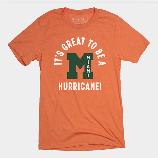"It’s Great to be a Miami Hurricane" Vintage Tee
