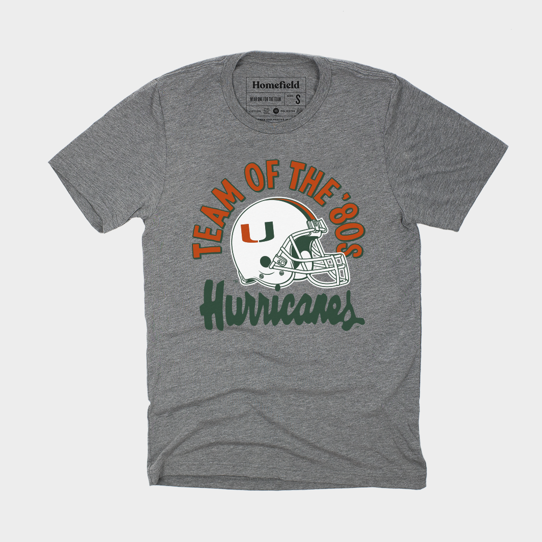 Team of the ‘80s Miami Retro Football Tee