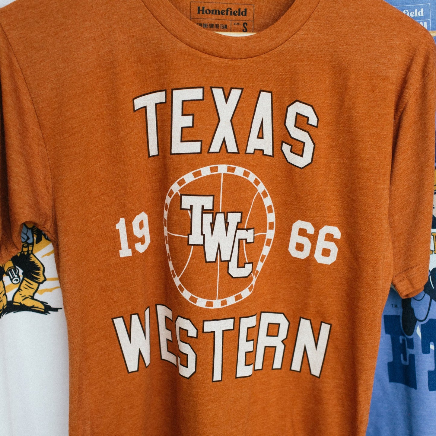 UTEP Texas Western Basketball 1966 National Champs Tee
