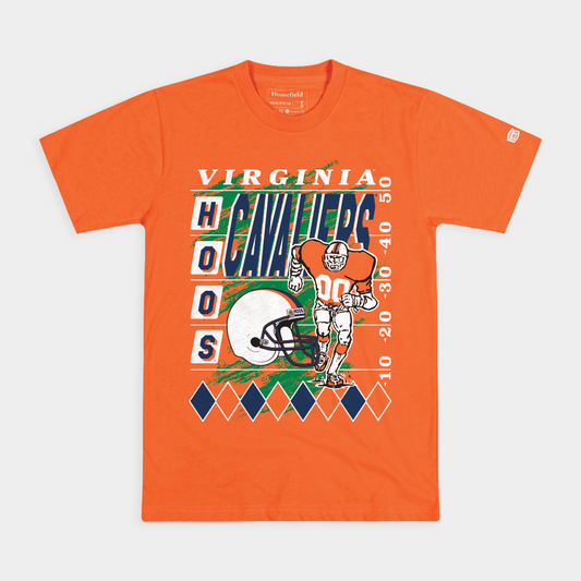 1980s-Inspired Virginia Cavaliers Football Helmet Tee