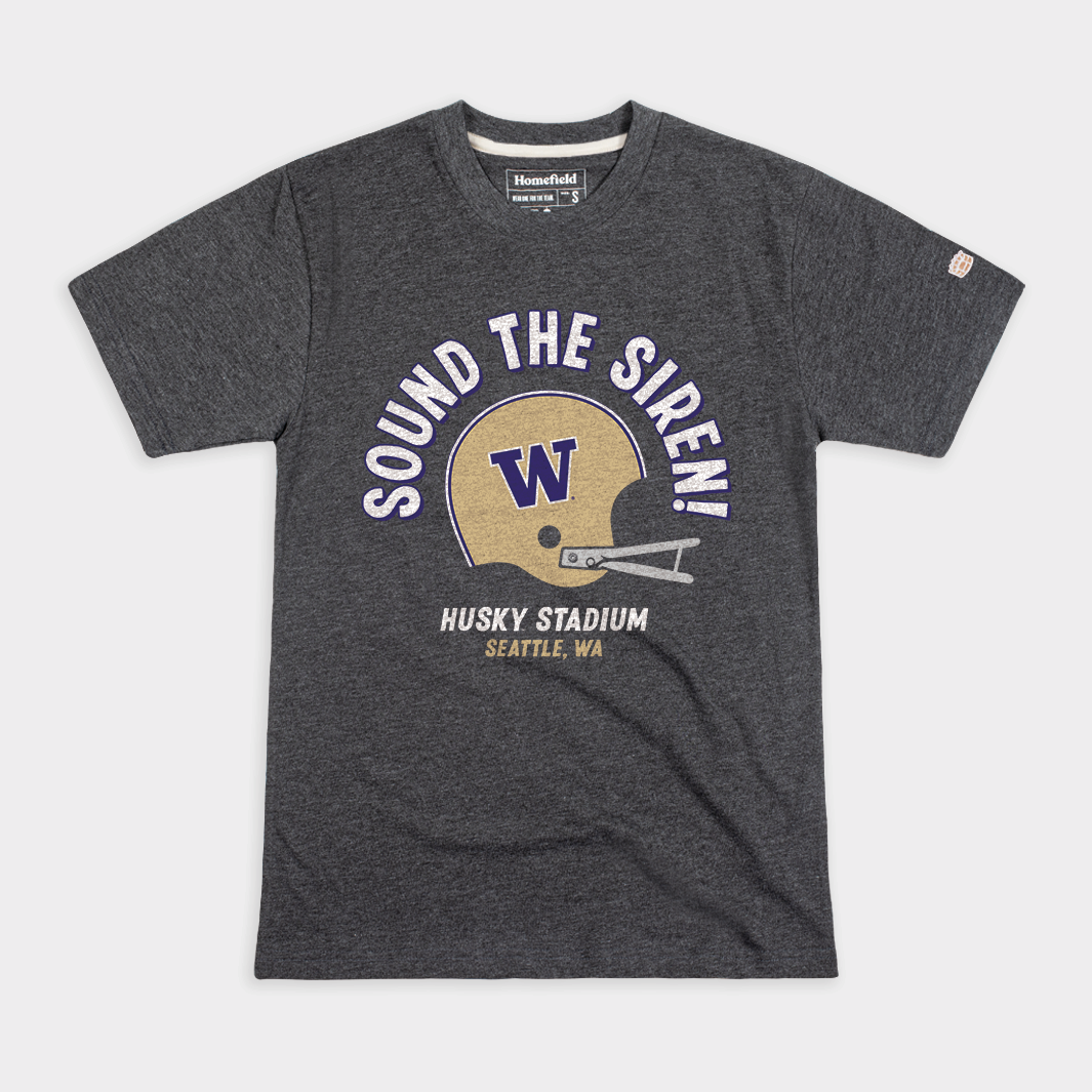 Sound the Siren Washington Football Retro Tee