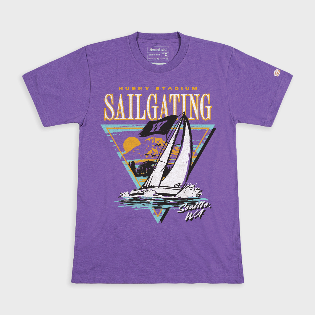 Washington Huskies Retro Sailgating Tee