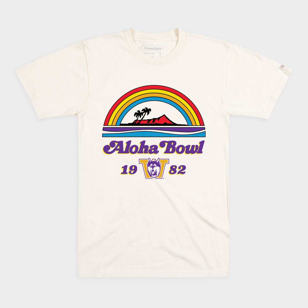 Washington 1982 Aloha Bowl Tee