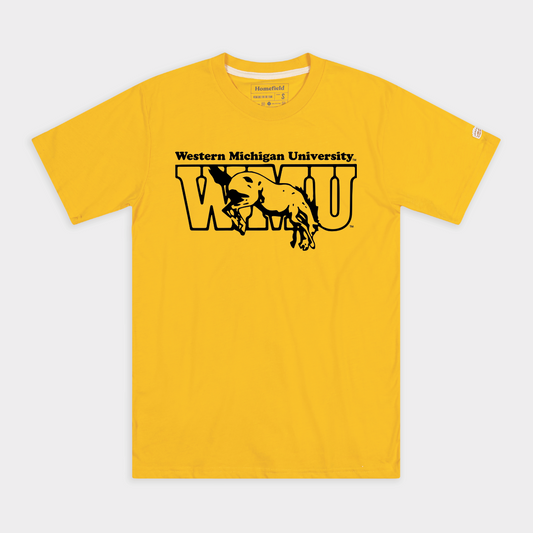 Vintage Western Michigan Logo Tee