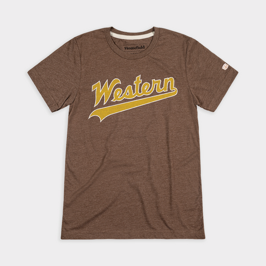 Western Michigan Baseball Tee