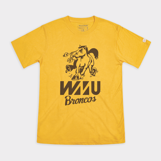 WMU Broncos Cartoon Bronco 1960s Tee
