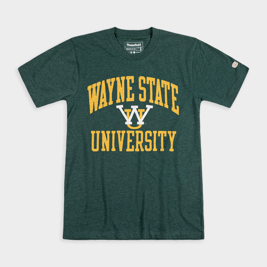 Wayne State Varsity Monogram Retro Tee