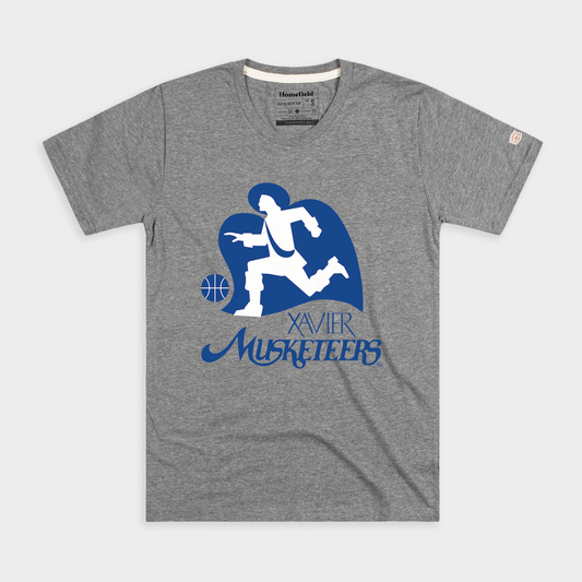 Vintage Xavier Basketball Logo Shirt