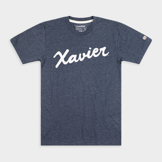 Vintage Xavier Basketball Script Tee