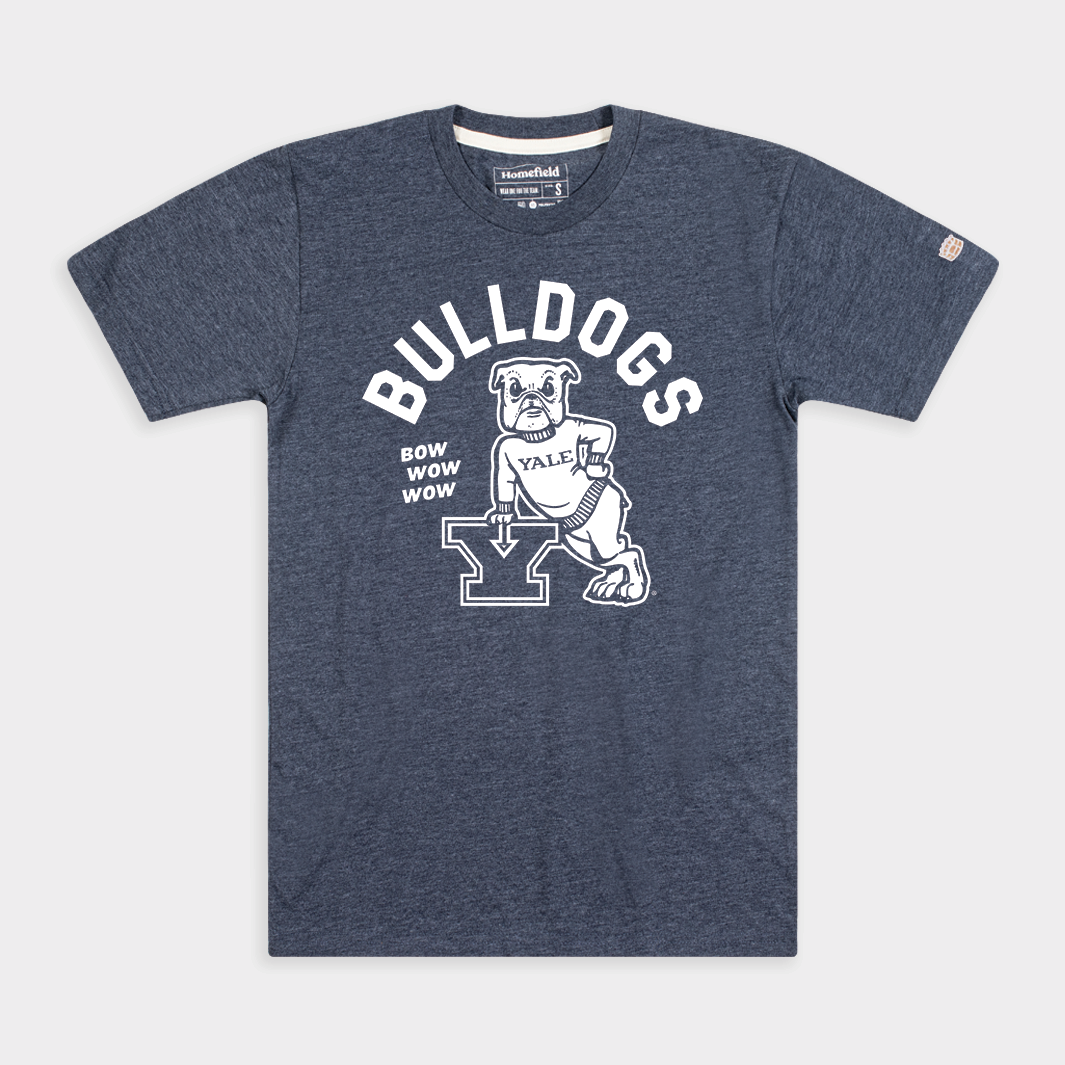 Vintage 1970s Yale Bulldogs Mascot Tee