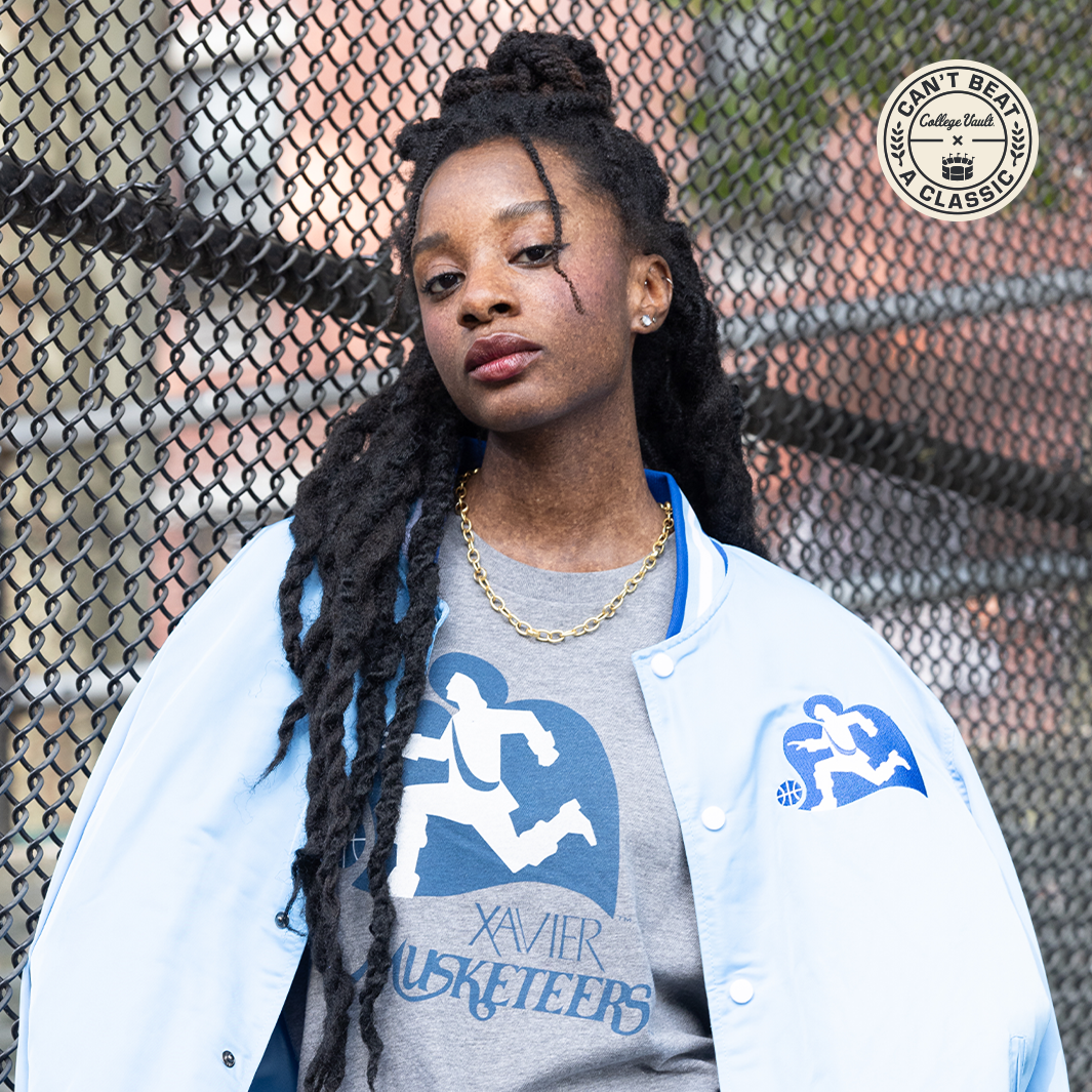 Vintage Xavier Basketball Logo Shirt