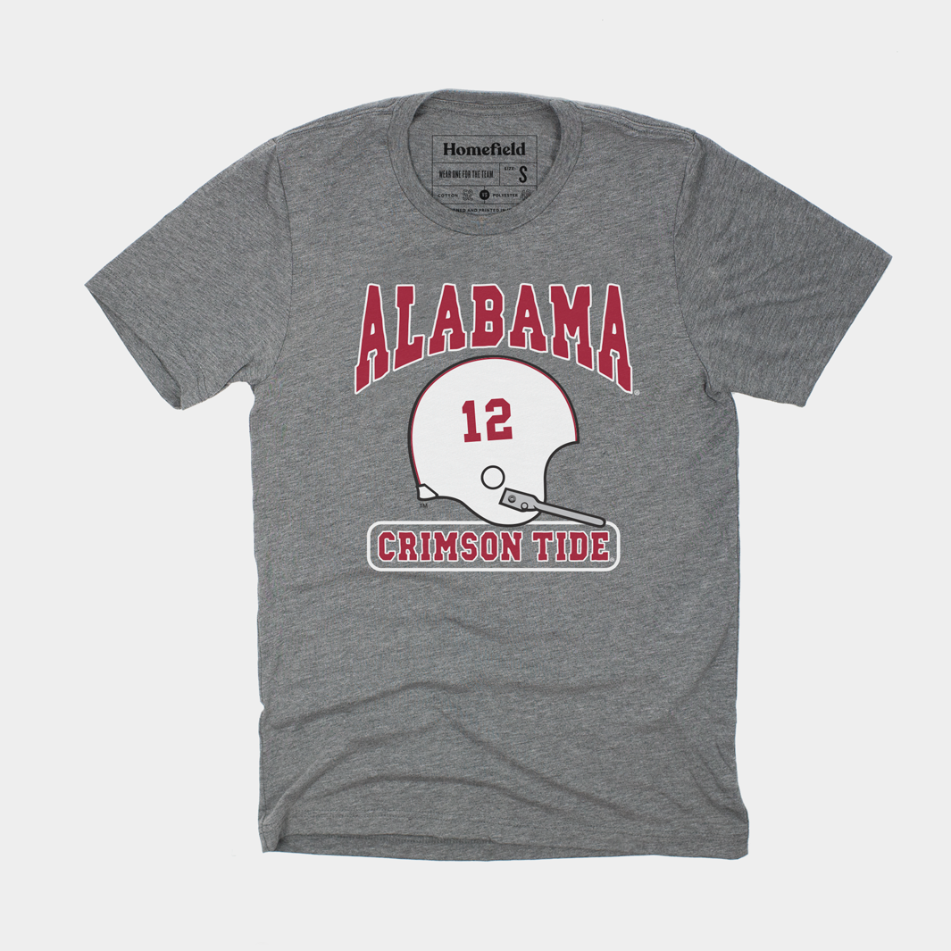 Vintage Alabama White Helmet Tee