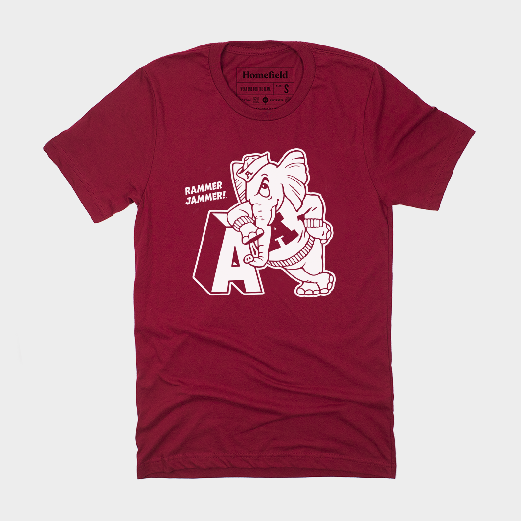 Vintage Alabama Rammer Jammer Mascot Tee