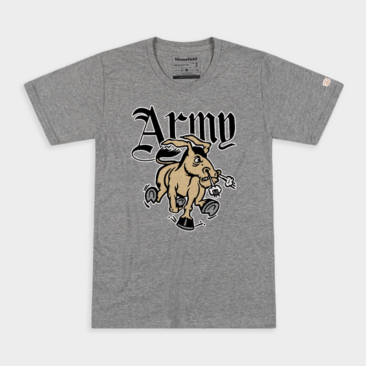 Retro Army Black Knights Retro Mule Tee