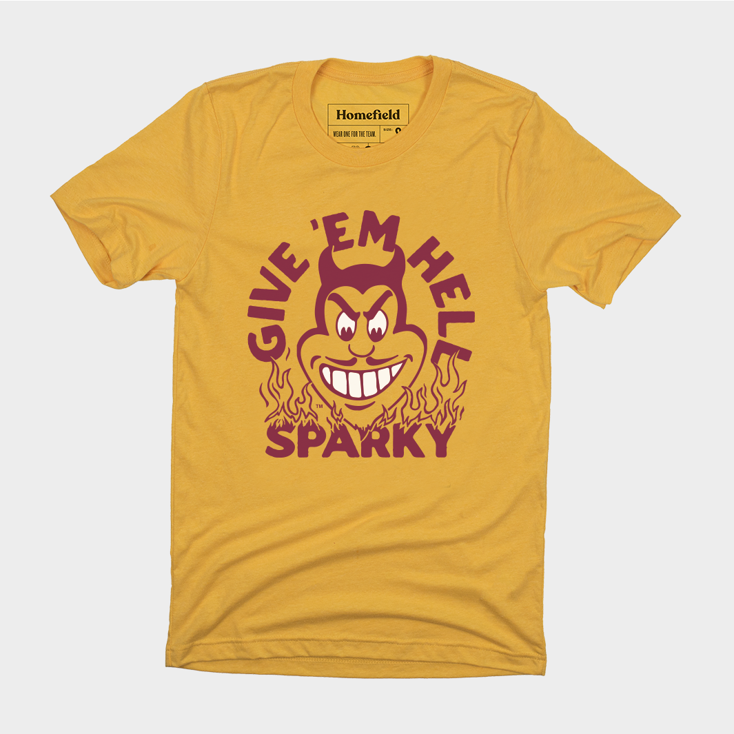 Vintage Give 'Em Hell Sparky Tee