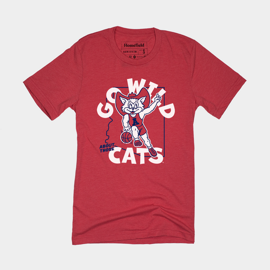 Vintage Arizona Go Wild About Those Cats Tee