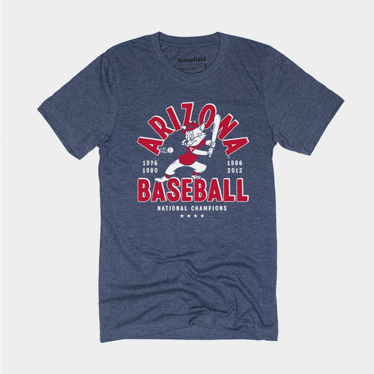 Vintage Arizona Baseball National Champions Tee