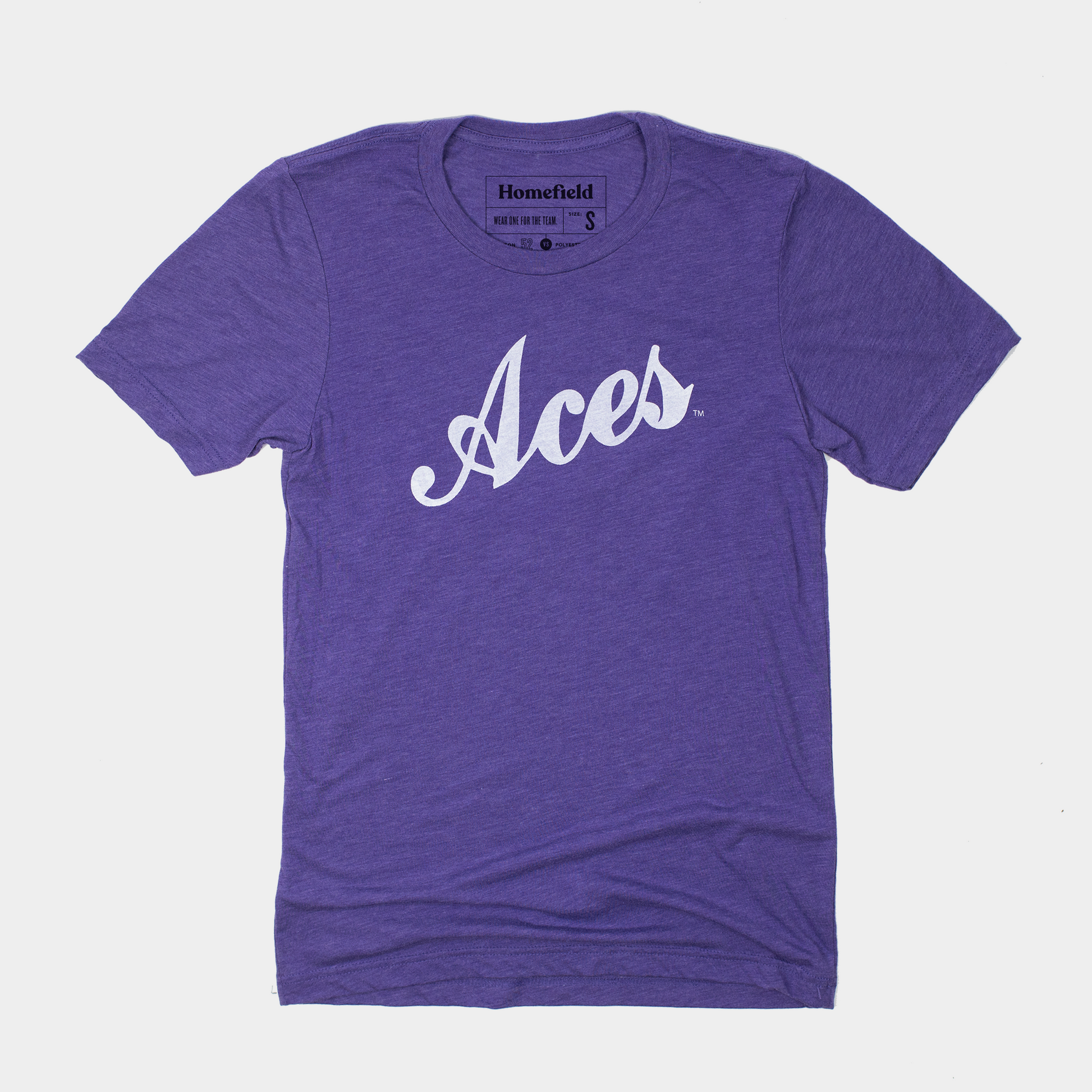 Retro Aces Basketball Jersey Script Tee
