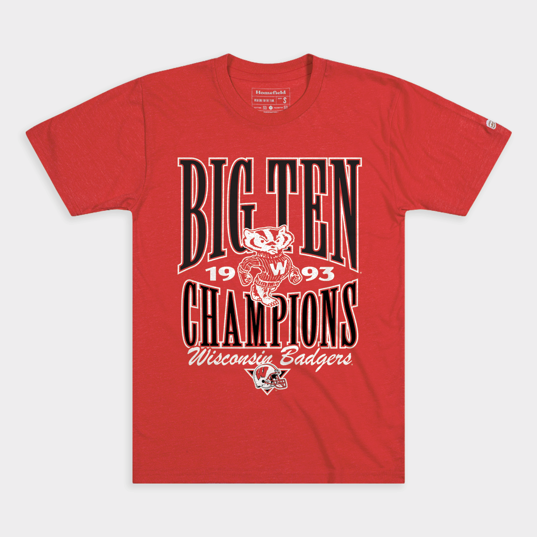 Wisconsin Football 1993 Big Ten Champions Tee