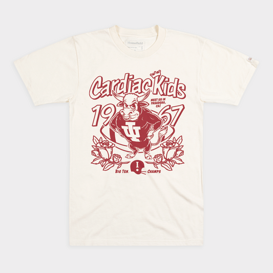 IU Hoosiers Football "Cardiac Kids" 1967 Tee