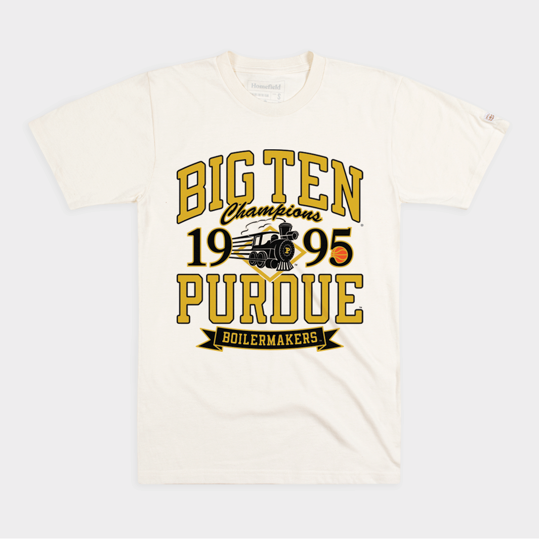 Purdue Men's Basketball 1995 Big Ten Champions 30th Anniversary Tee