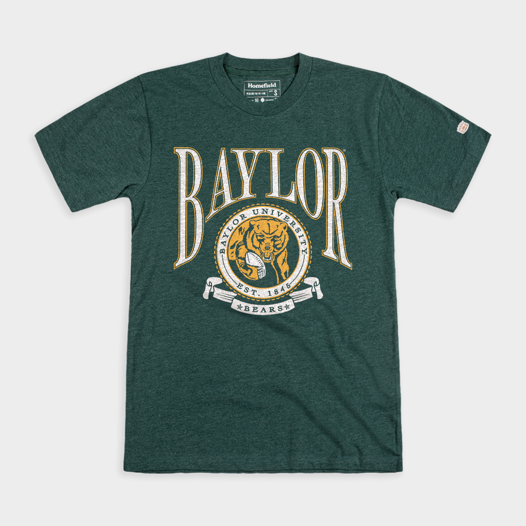 Baylor Football Crest Tee
