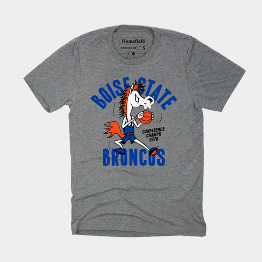 Boise State Broncos Vintage Basketball Tee