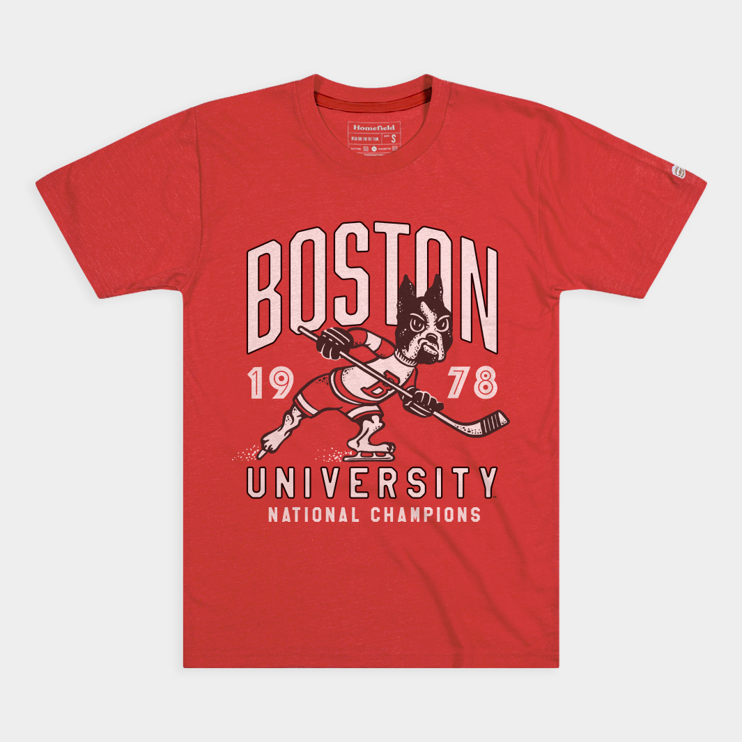 BU Terriers 1978 Hockey National Champions Tee