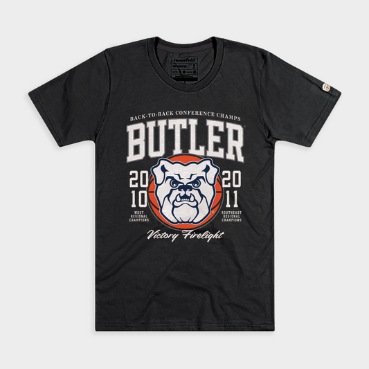 Butler Men's Basketball 2010 and 2011 Back-to-Back Champs Tee