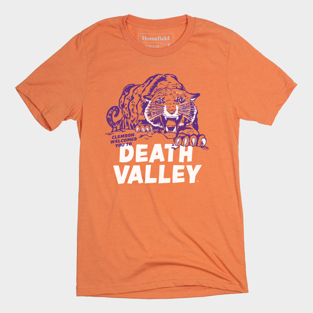 Vintage Clemson Tigers Death Valley T-Shirt