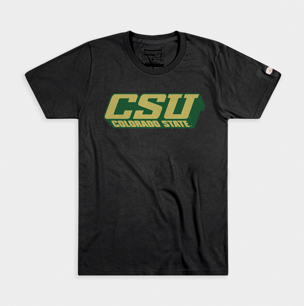 CSU Colorado State Wordmark Tee
