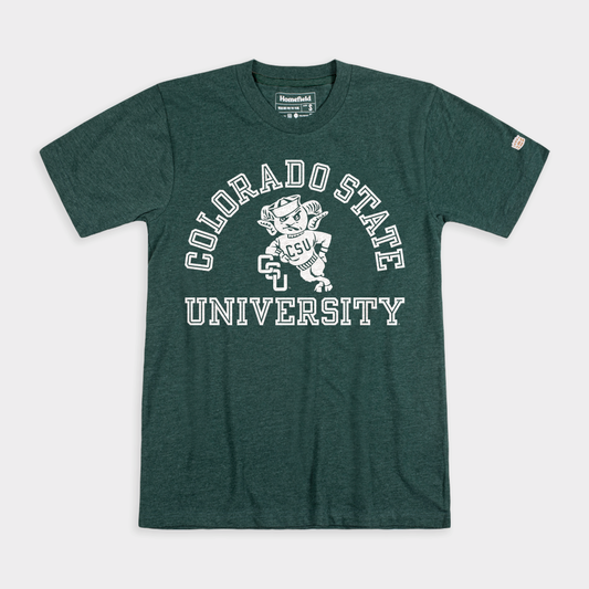 Colorado State Leaning Ram Midcentury Tee