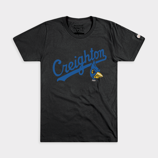 Creighton Bluejays Script 1972 Logo Tee