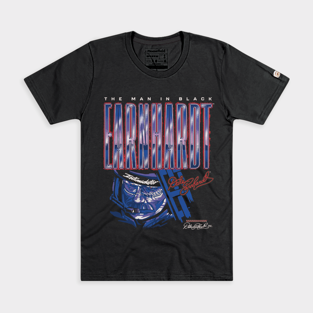 Dale Earnhardt "Man In Black" Retro Tee