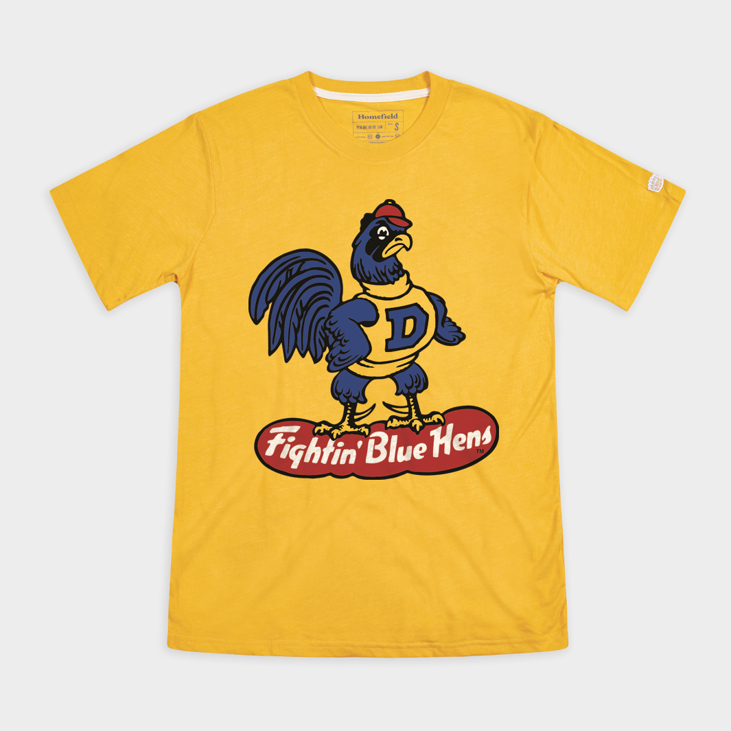 Vintage 1967 Delaware Fightin' Blue Hens Tee
