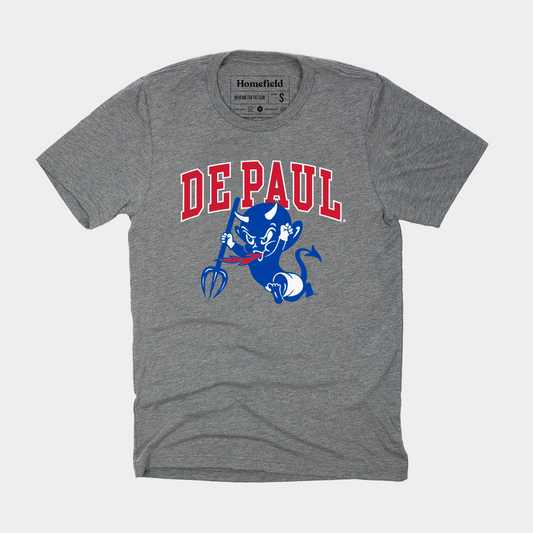 Retro DePaul Blue Demons Mascot T-Shirt