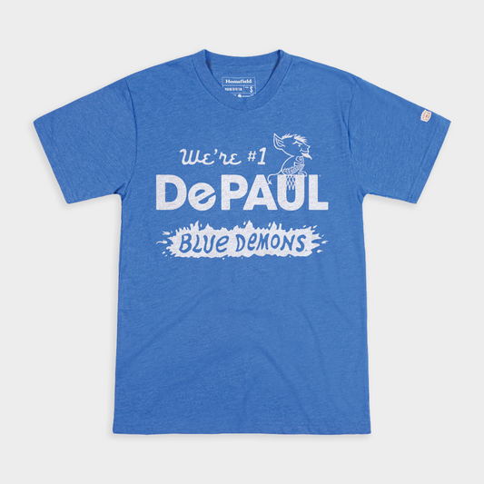 DePaul Men's Basketball 1980 No. 1 Tee