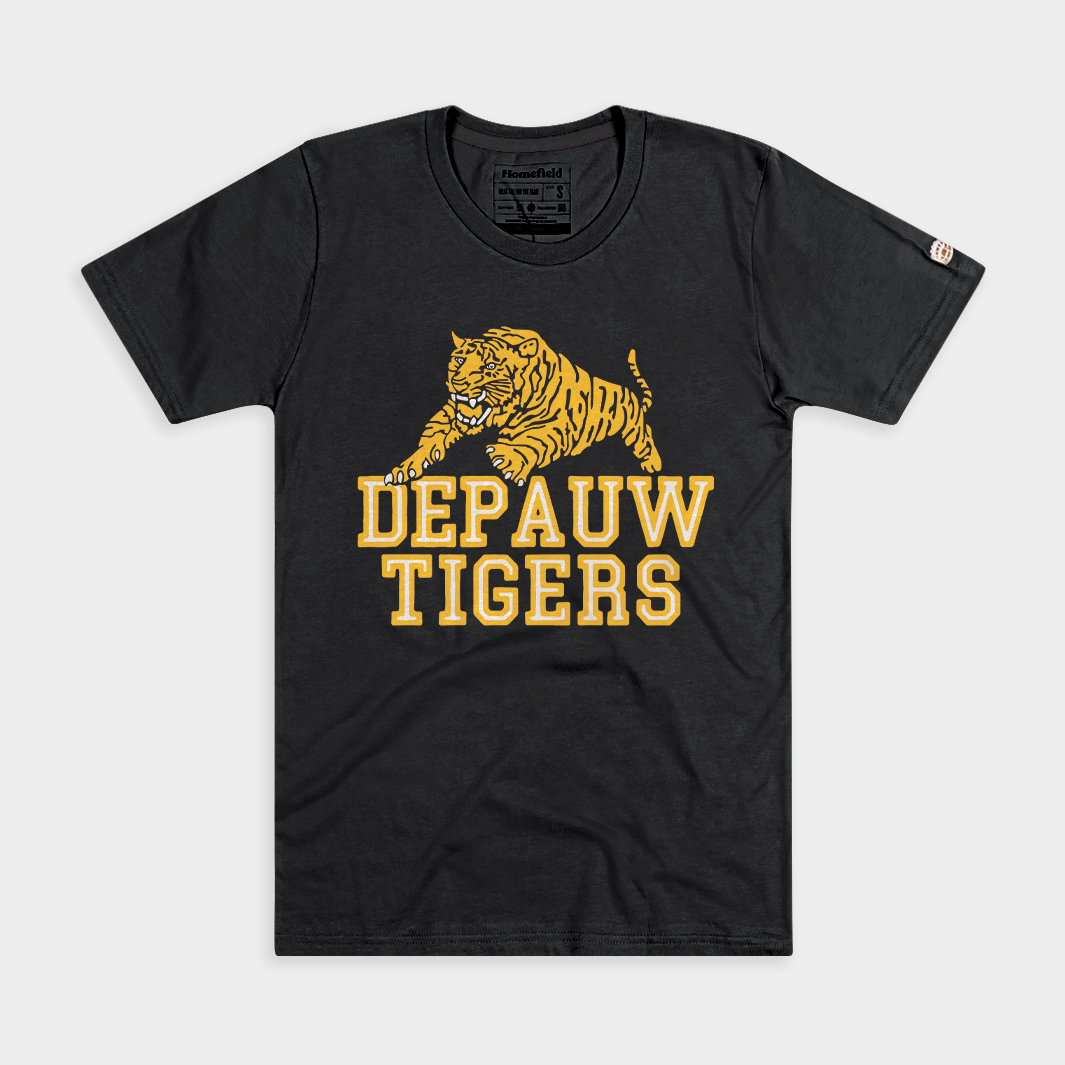 DePauw Tigers Retro Tiger Tee